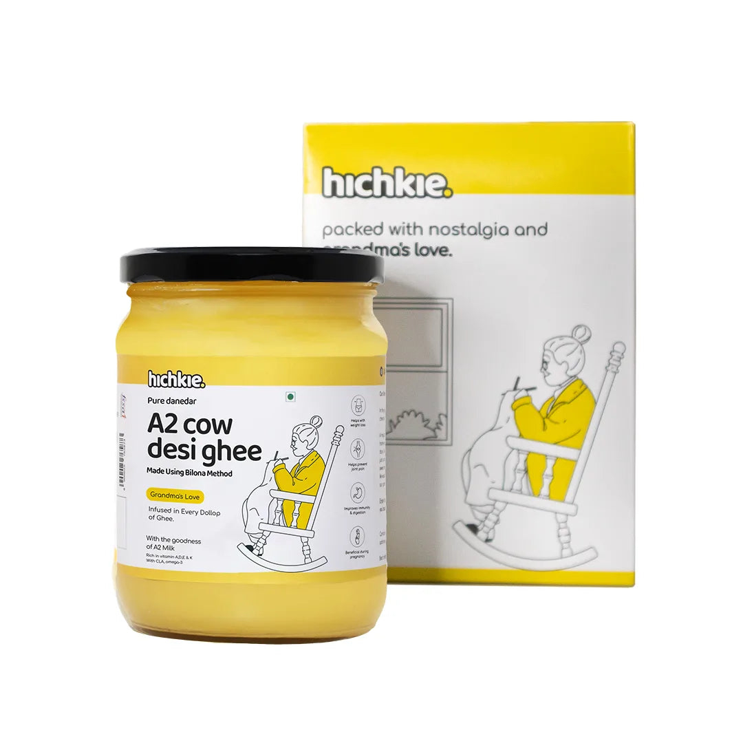 A2 Cow Desi Ghee | Bilona Method | Curd-Churned | Lab Tested.